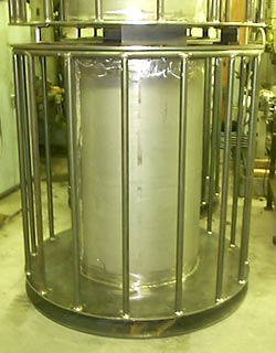 Down Coiler Stem Basket